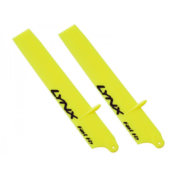 Lynx MCPX BL Plastic Main Blade 115 mm - Bullet - Neon Yellow [LX61154-SP]